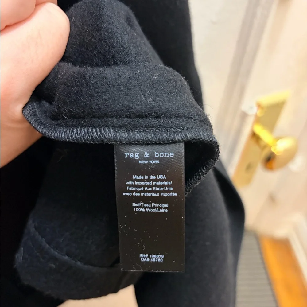 Rag & Bone Black Wool Blazer